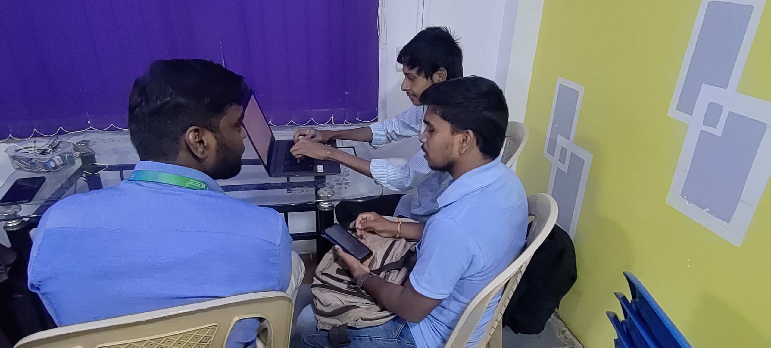 Students with certificates